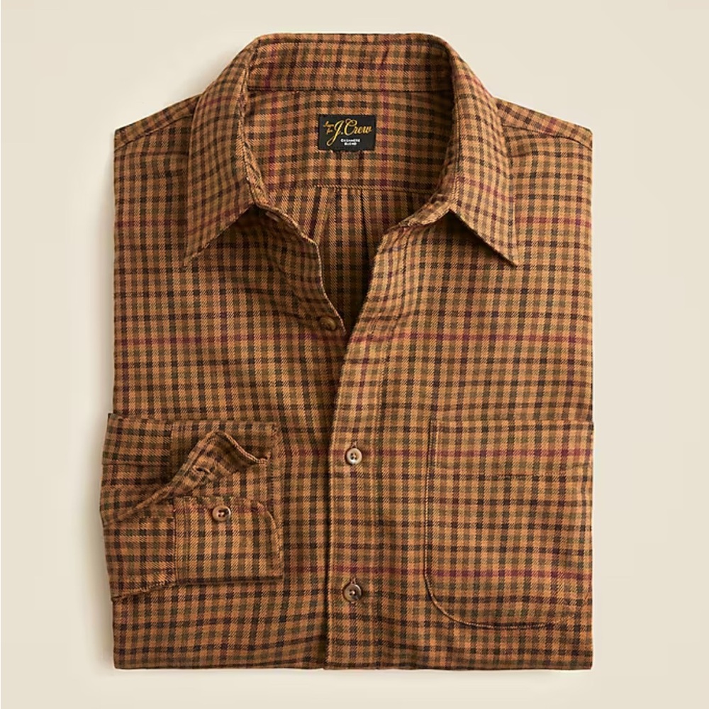 J. Crew cashmere blend cotton shirt (men’s XS)
